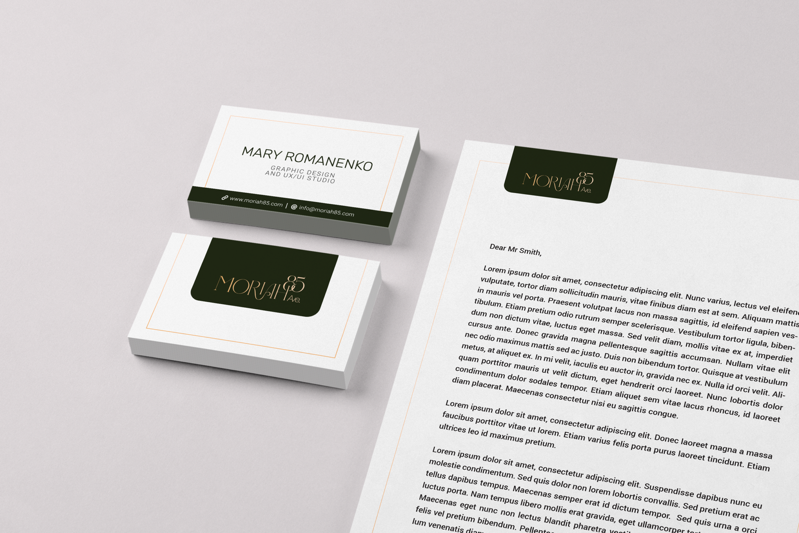 moriah 85 paper a4 and bcard